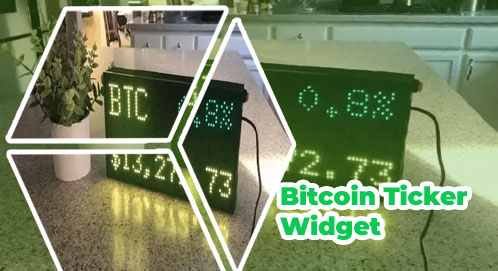 Bitcoin price ticker